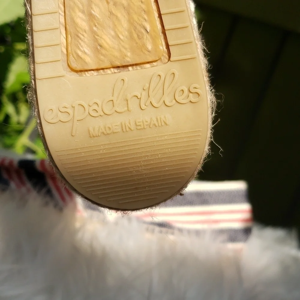 LARA ESPADRILLE Red White Blue 37